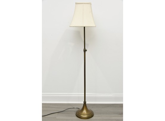 Petite Thin Brass Floor Lamp