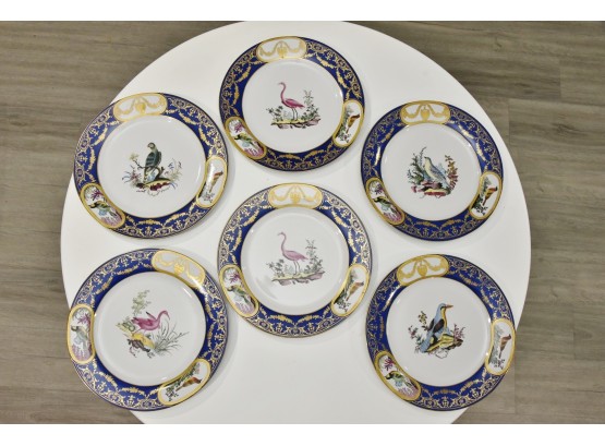 6 Chelsea House Bird Plates