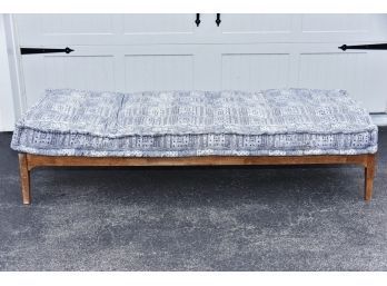 Urban Outfitters Home Low Benchg With Custom Cushion