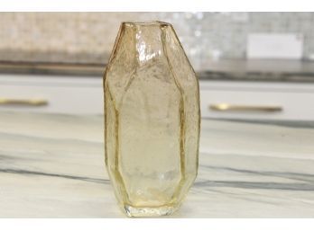 Free Form Geometric Bubble Glass Vase