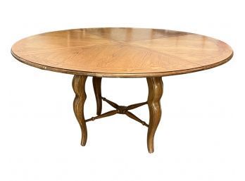 60 Inch Round French Provincial Dining Table