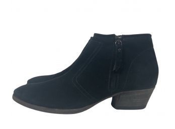 Aquatalia By Marvin K Black Suede Boots Size 10