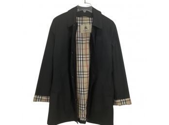 Burberry Kayla Trench Coat With Removable Wool Lining Size 12R