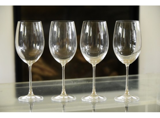 4 Rosenthal Red Wine Glasses