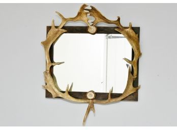 Unique Antler Mirror