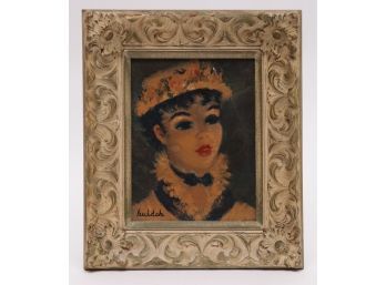 Huldah Cherry Jeffe Framed Portrait Print