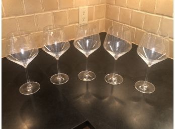 Set Of Four Crate And Barrel Margarita Glasses