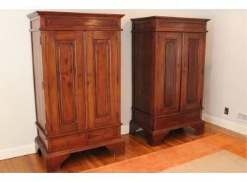 Walnut 2 Door Upright Cabinet (right)