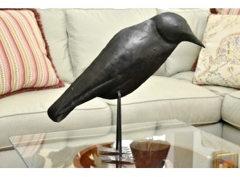 Large Metal Art Bird