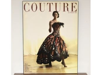 Couture Reproduction Magazine Cover Wall Art