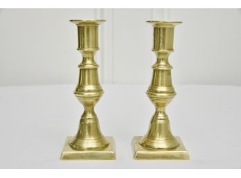 Newport 3050 Solid Brass Candle Sticks 660 Grams