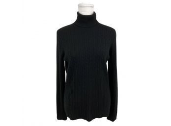 Sutton Studio 100 Percent Cashmere Turtleneck Sweater Size L