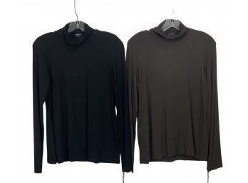 Pair Of Worth New York Tops Black & Brown Size S New With Tags