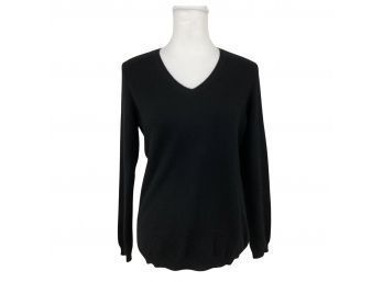 Charter Club Cashmere Luxury Black Sweater Size M