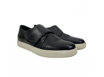 Vaneli Sport Oberon Black Leather Sneaker Size 10