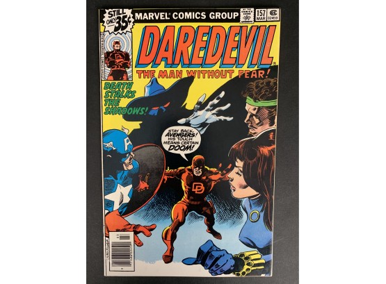 Daredevil Death Stalks The Shadows! #157