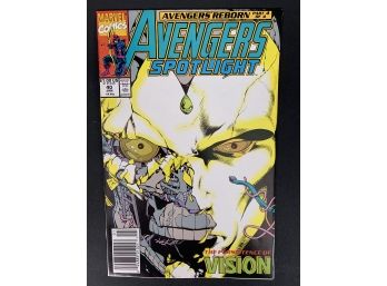 Avengers Spotlight The Persistence Of Vision #40