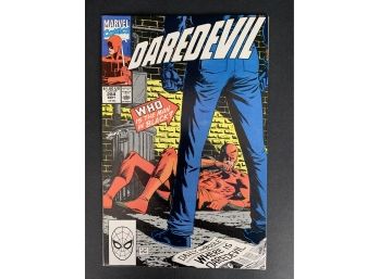 Daredevil Who Is The Man In Black? #284