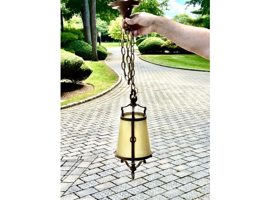 Antique Swag  Pendant Copper Lamp