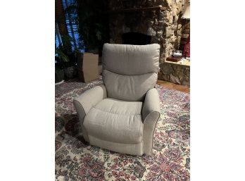 Lazy Boy Recliner Gray Linen