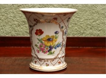 Royal Europe Hand Painted Vase