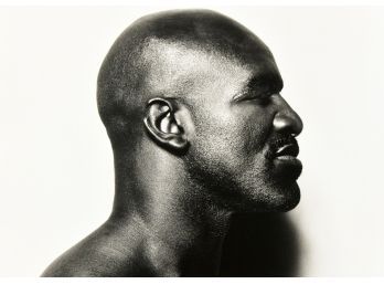 Evander Holyfield For Michael Adams Black And White