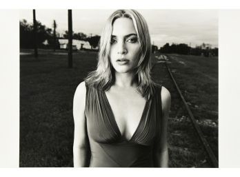 Kate Winslet By Mark Abrahams Black And White