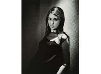 Sophia Coppola By Glen Luchford Black And White Fashion Photography