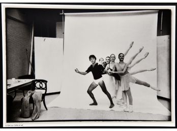 Dustin Hoffman Ballet Dance Black And White Box Studio Print