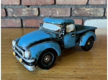 Blue Pickup Truck Model Car
