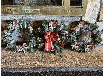 Trio Of Decorative Winter Wreaths