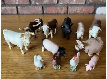 Collection Of Schleich Animal Figures