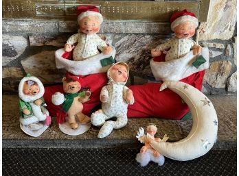 Vintage Analee Christmas Decorations