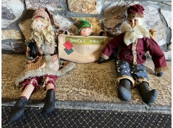 Mr. And Ms. Claus Dolls