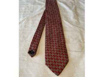 Red Christian Dior Tie