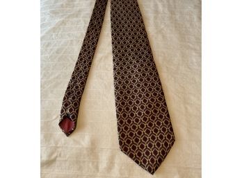 Red & Yellow Christian Dior Tie