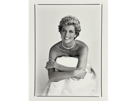 Diana, Princess Of Wales, London,1990 By Patrick Demarchelier Silver Gelatin