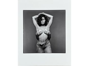 Janet Jackson, Miami, 1993 By Patrick Decmarchelier Silver Gelatin