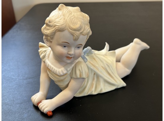 Vintage Baby Girl Figurine