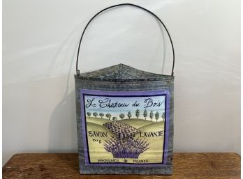 Hand Painted Tin Wall Hanging Made In Canada