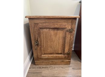 Vintage Oak Ice Box Cabinet