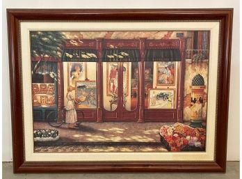 Store Front Canvas Painting