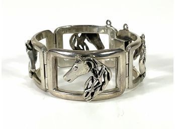 Horse 925 Silver Bracelet