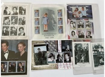 John F Kennedy Jr. Collection Of Postage Stamps
