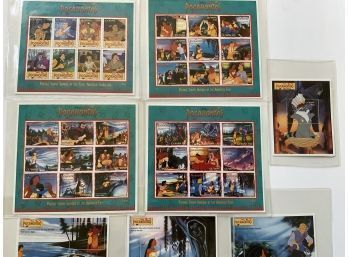 Disney Pocahontas Collection Of Postage Postage Stamps