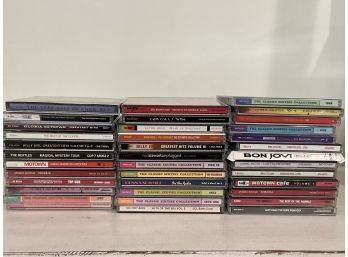 Collection Of CDs Various Genres Cher, Bon Jovi, Lady Gaga, Billy Joel & More
