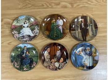 Gone With The Wind Plates 6 Knowles Limited Edition Plates