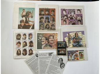 The Beatles Collection Of Postage Stamps
