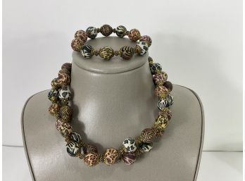 Big Cats Bracelet & Necklace