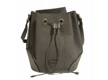 Gucci Diamant Textured Leather Bucket Shoulder Bag 354228